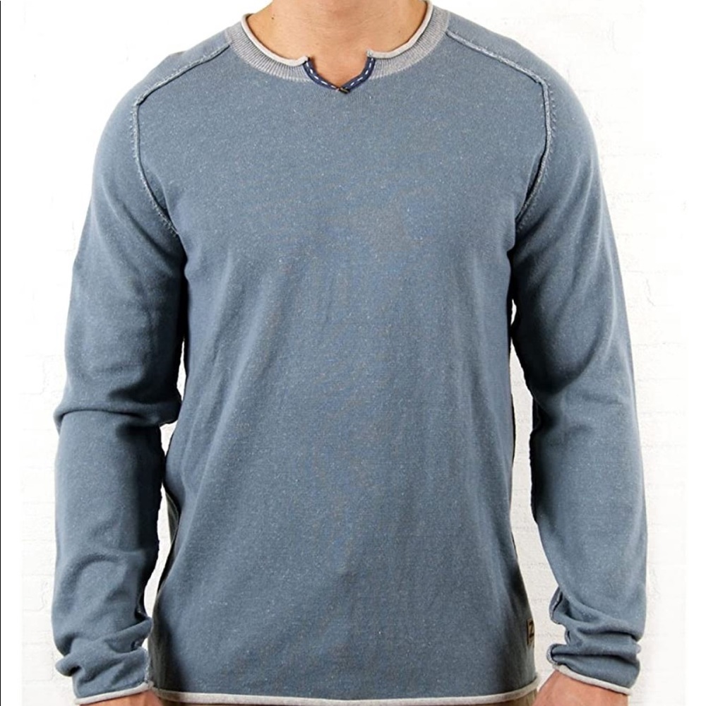 Zenfari Iquito Soft Sweater in Lake *NWT*